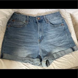 Blue Jean Shorts